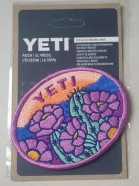 Yeti DESERT BLOOM  Purple Floral Cactus Patch